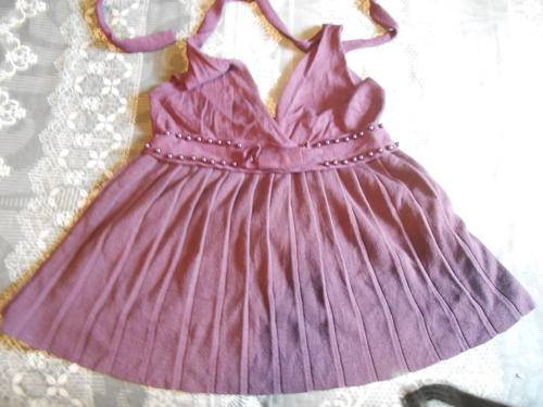 END OF SUMMER SALE!!! Stunning knit halter top by Morgan (Small)